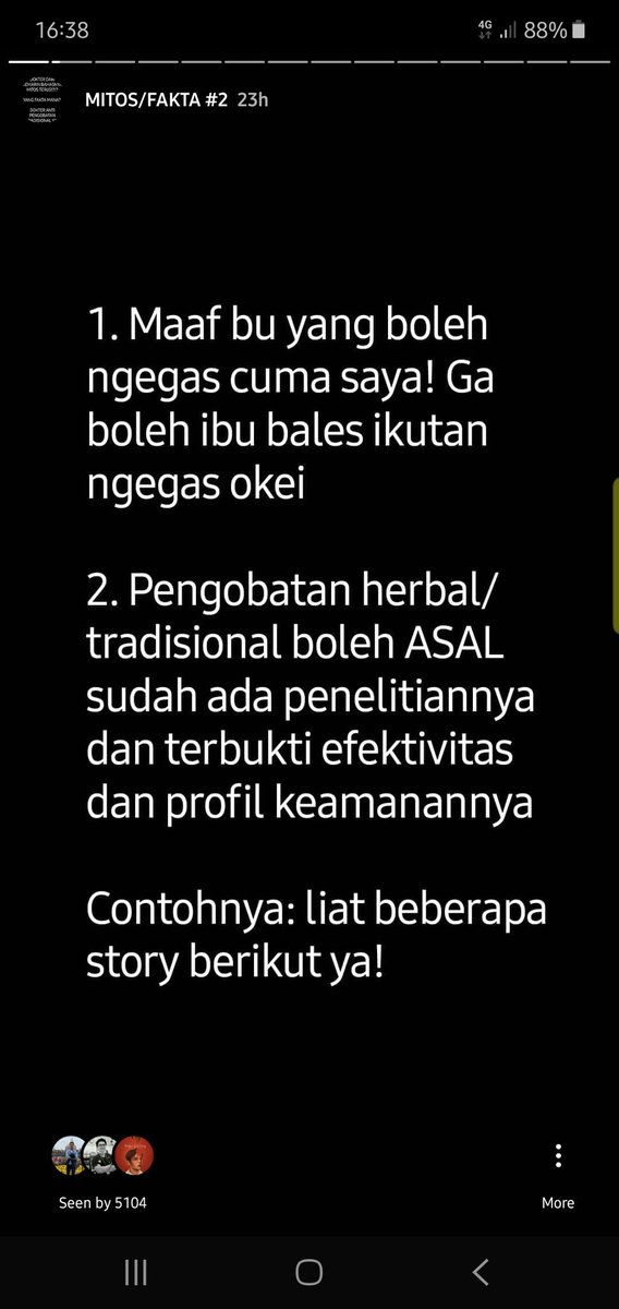 MITOS VS FAKTA #2

Nah berikutnya untuk membuktikan saya tidak asbun, saya berikan bukti2 ilmiah berdasarkan penelitian!

-- THREAD PART 2 --