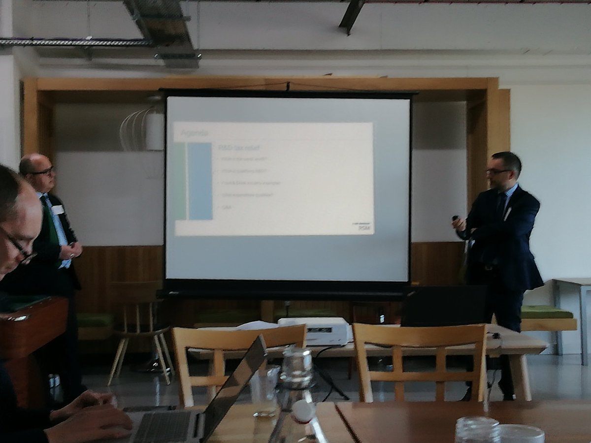 alparask's tweet photo. Tax credit for R&amp;D is music in many ears for companies in the #foodsector!  Andy Nash and Nick Davies present ways to get this credit and fund your #innovation

#PRBG @WestLBusiness @UWLHospTour #foodservice @UniWestLondon https://t.co/jB7z2unlr9