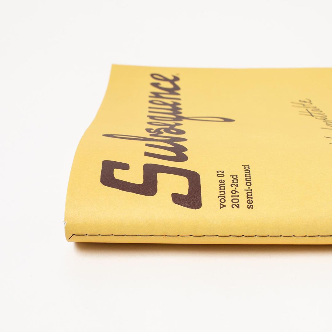 POSTALCO_NEWS's tweet image. 'Arts & Crafts for the Age of Eclectic' Subsequence magazine vol.2 just arrived at the Kyobashi shop.
Thank you subsiquence_magazine 📷.
#postalco #subsequence #subsequencemagazine #visvim #magazine #artsandcrafts #kyobashi #tokyo