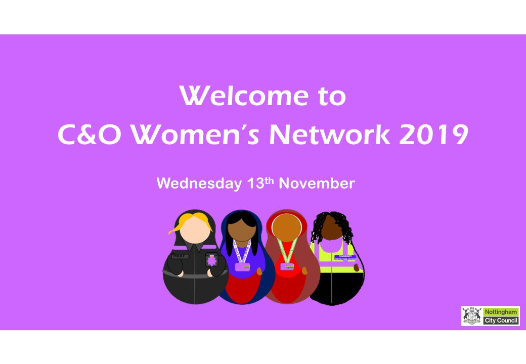 Looking forward to the Commercial & Operations Women's Network Launch event today.  @NottmCommunity @commequalities @CP_CCM @SafeNottm  #NottinghaTogether #WomenTogether