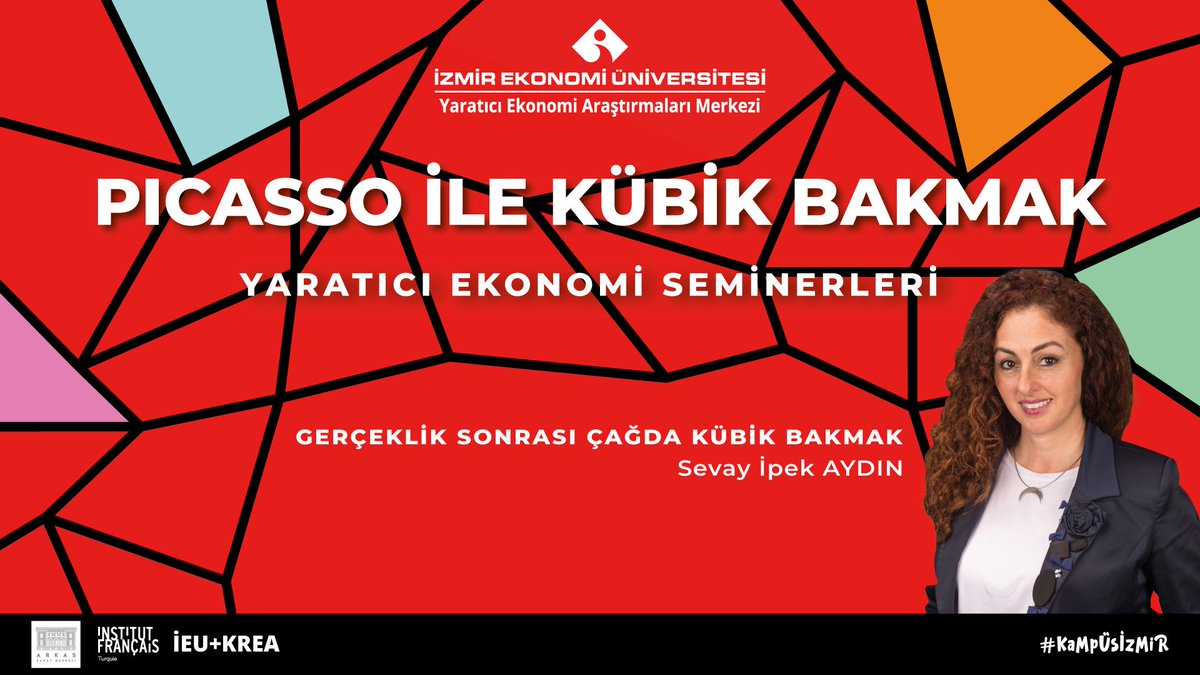 IeuKrea's tweet photo. 'Gerçeklik sonrası Çağda Kübik Bakmak'
Yaratıcı ekonomi alanında disiplinler arası yaklaşım ve işbirliği çalışmalarından biri olan Picasso ile Kübik Bakmak etkinliği videolarını https://t.co/hWyE9iM7Bd kanalından izleyebilirsiniz. https://t.co/LGImYyj83C