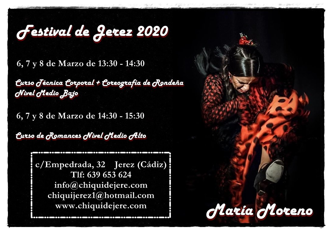 ¿Dónde mejor que con nosotros? #baileflamenco #jerez #flamenco #festivaldejerez