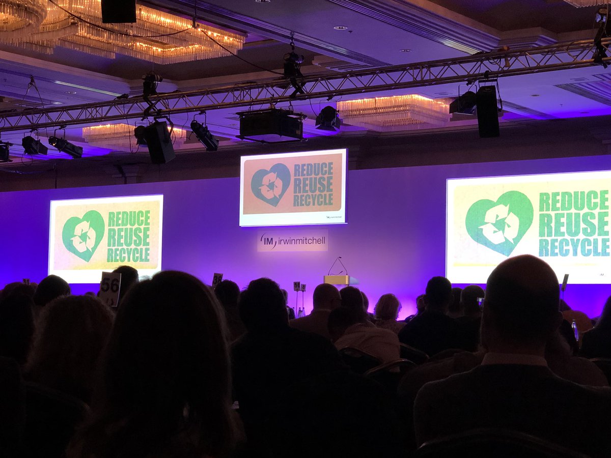 IMDHodkinson's tweet image. #IMConference19 ready to get started. #ReduceReuseRecycle