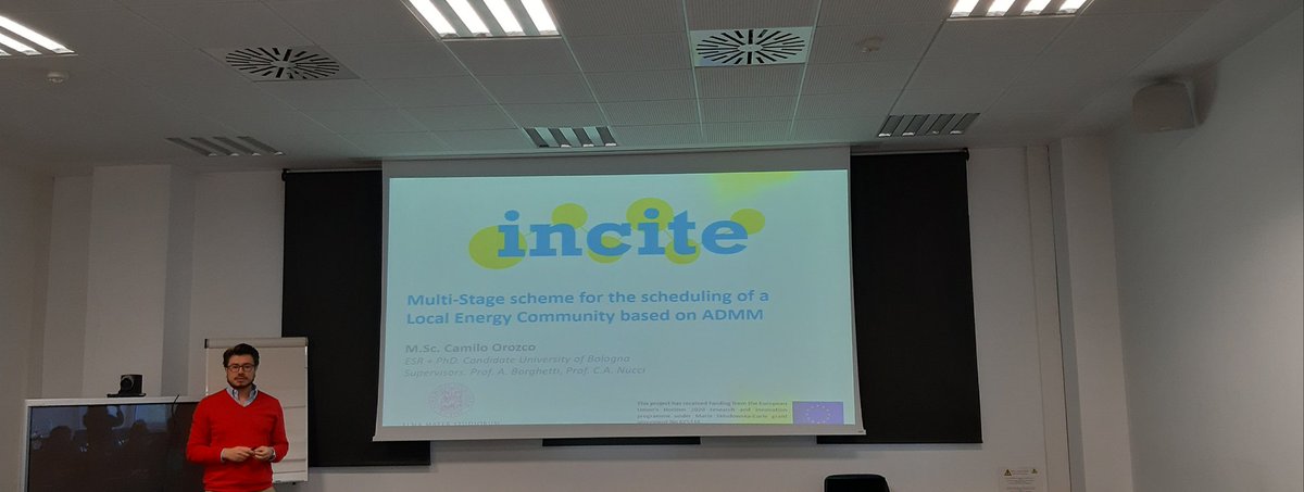 Our ESR's presentations begin! First up <a href="/IngCamiloO/">Camilo</a>