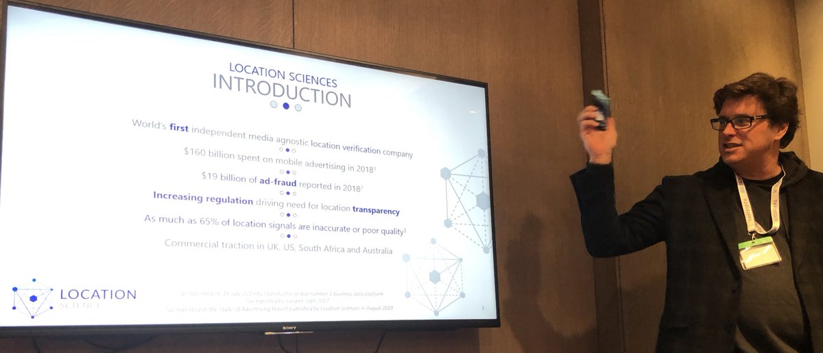 Glasshalfull1's tweet photo. New one for me is #LSAI @LocationSci an early stage venture with a software platform tackling fraud prevention & improving brand optimisation.
Refreshingly honest presentation with use of live data. One for my watchlist where Iโll monitor progress #MelloLondon @MelloEventsUK https://t.co/HwD9hg3gAA