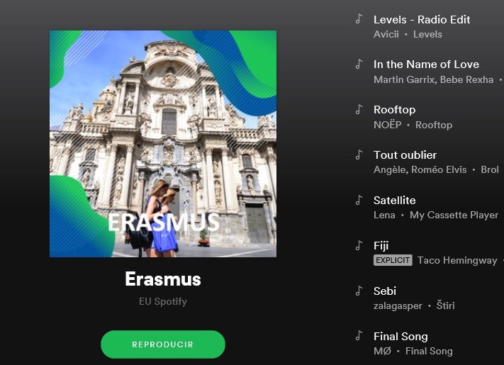 Borja_Alcaraz_'s tweet photo. @EU_Commission @Spotify And could it be any cooler to find out that the @Spotify #EUSpotify #Erasmus playlist is illustrated with a pic of your hometown's Cathedral? Enjoy the playlist and the Cathedral of #Murcia's façade.
@PabloPerezA, did you have anything to do with this? ;) https://t.co/KuYQZ1E8cw