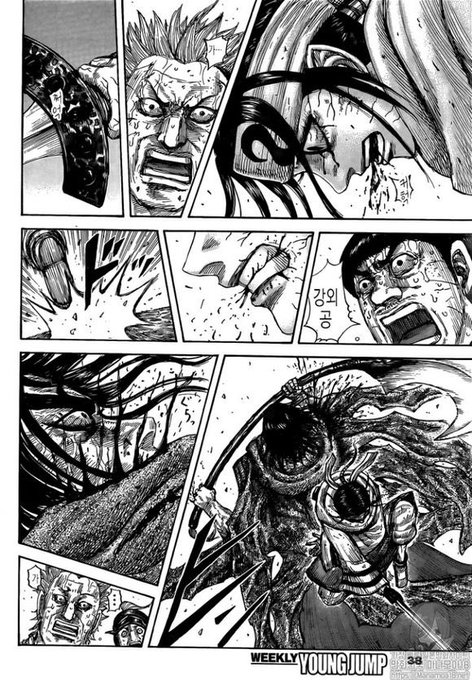 キングダムネタバレ622話 龐煖が信と対峙し託された矛を見て王騎の存在を感じる ワンピース呪術廻戦ネタバレ漫画考察