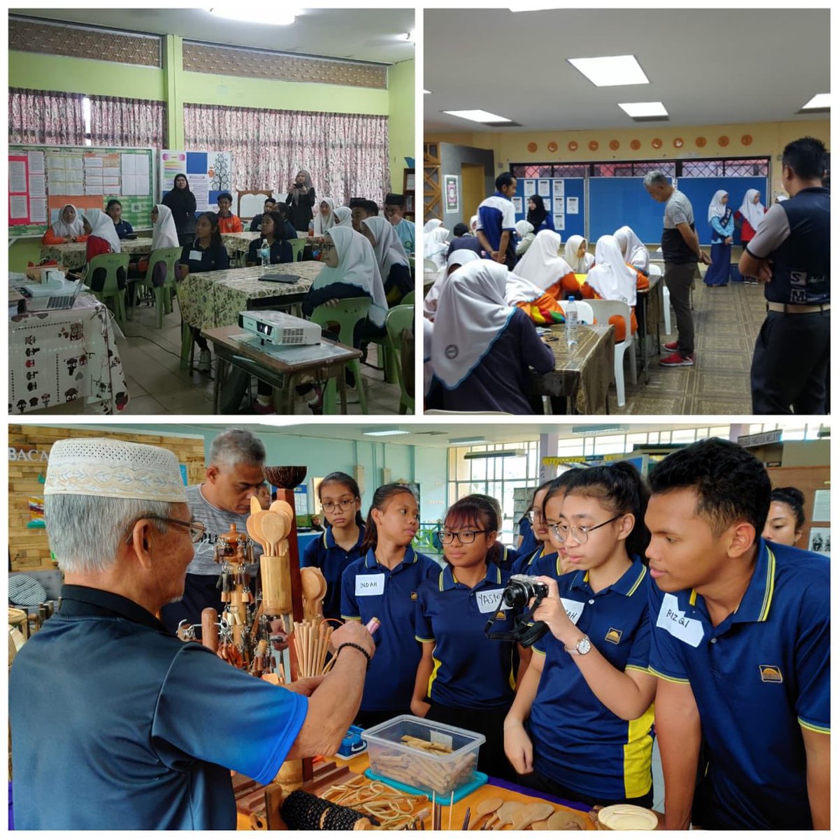 MoEducation_BRN's tweet photo. Sekolah Menengah Guangyang, Singapura telah membuat lawatan ke Sekolah Menengah Awang Semaun dengan bertujuan untuk memperluas pengalaman pembelajaran pelajar dalam pengajaran Bahasa Melayu dan
membina hubungan erat diantara kedua buah sekolah. https://t.co/0SLOpw43JU