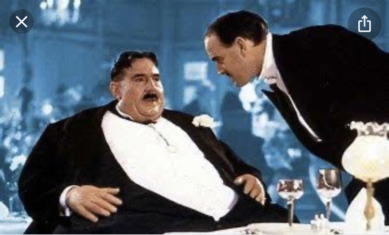 Monty python on twitter and finally monsieur a wafer thin mint