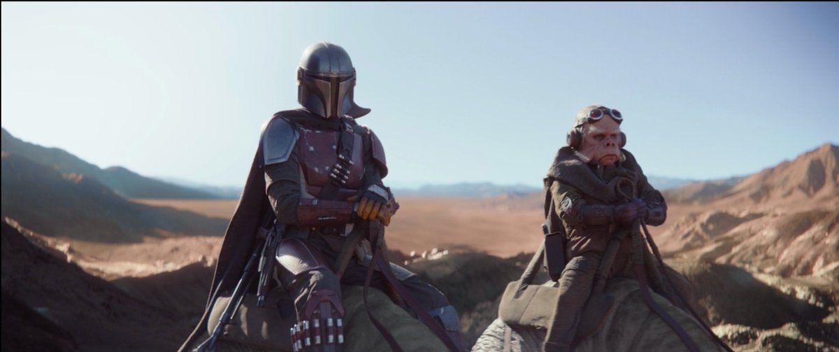  #MandoSpoilers Final I HAVE SPOKEN is when Mando repeats Kuiil's words back to him as a question:Mando: Why do you help?Kuiil: I have never met a Mandalorian. I’ve only read the stories. If they are true, then you will make quick work of it. Then there will again be peace.