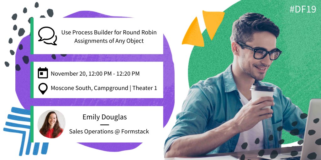 Formstack's tweet image. Still building your #DF19 agenda? Here's a session you won't want to miss! Learn how easily set up a round robin assignment for any standard or custom object using native @Salesforce functionality with our Salesforce 👑, Emily Douglas!
👉 sforce.co/2KdsJzp