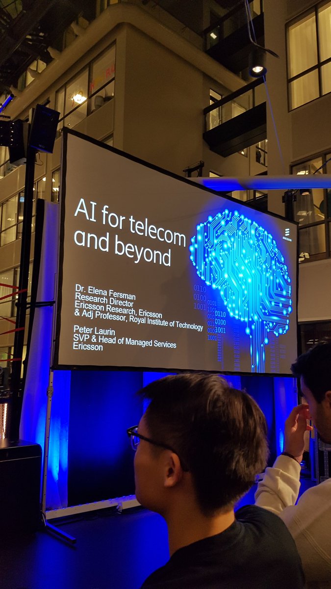samjsfirth's tweet photo. Great to hear about the progress of 5G from @elena_fersman and Peter Laurin from Ericsson today at #Sime19 https://t.co/NQAUbzBpN4