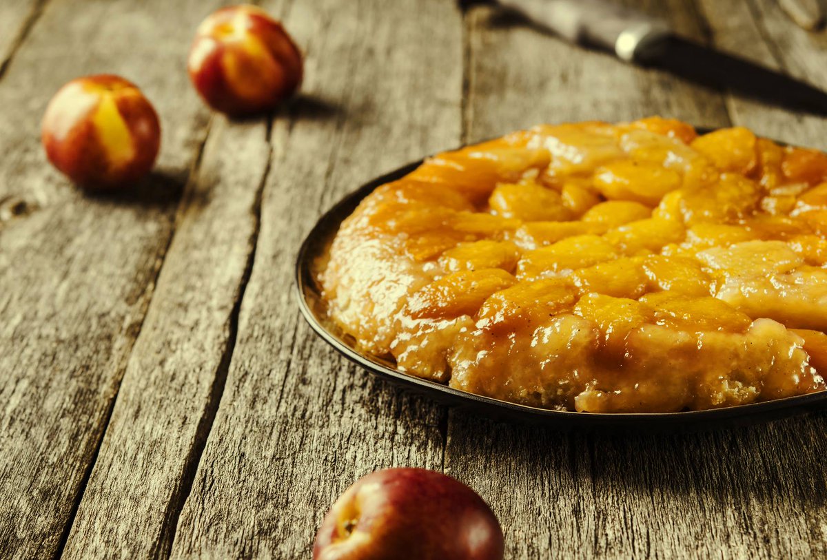 Cuisine Et Mets On Twitter Tarte Tatin Au Caramel D Erable Https