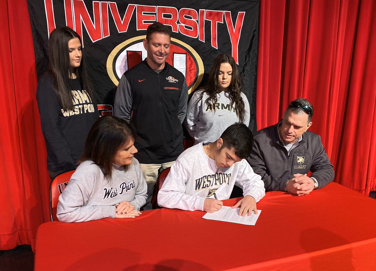 U_Athletics's tweet photo. Congratulations to Jake Staud! He just signed to Wrestle at The United States Military Academy (West Point)!!! https://t.co/Q728MdgHyK