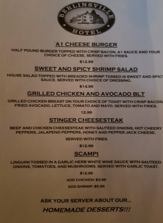 berlinsville's tweet image. Pasta Night • Call 610.767.6022 For Reservations #pasta #eatout #takeoutfood #bvillehotel #dinner #happyhour