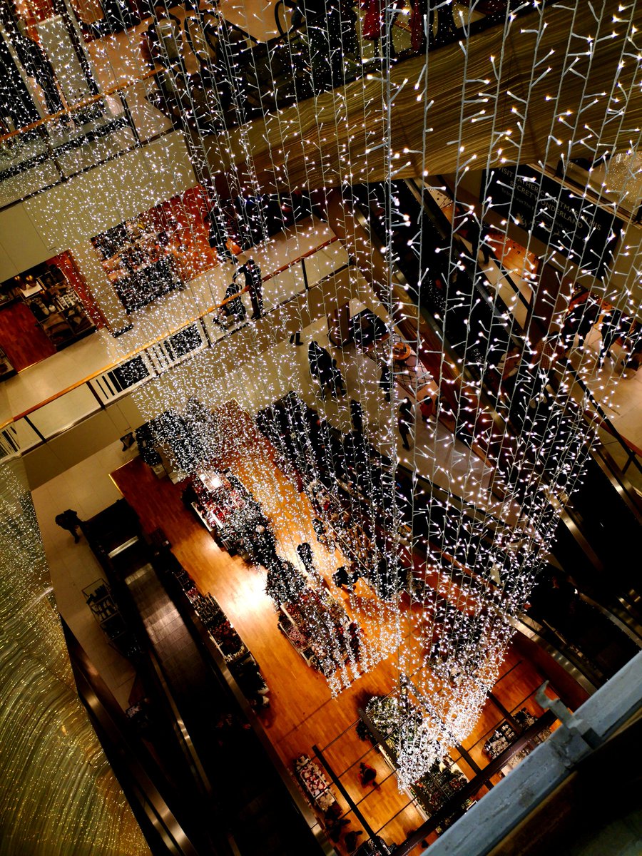 John Lewis's Christmas lights in Bristol