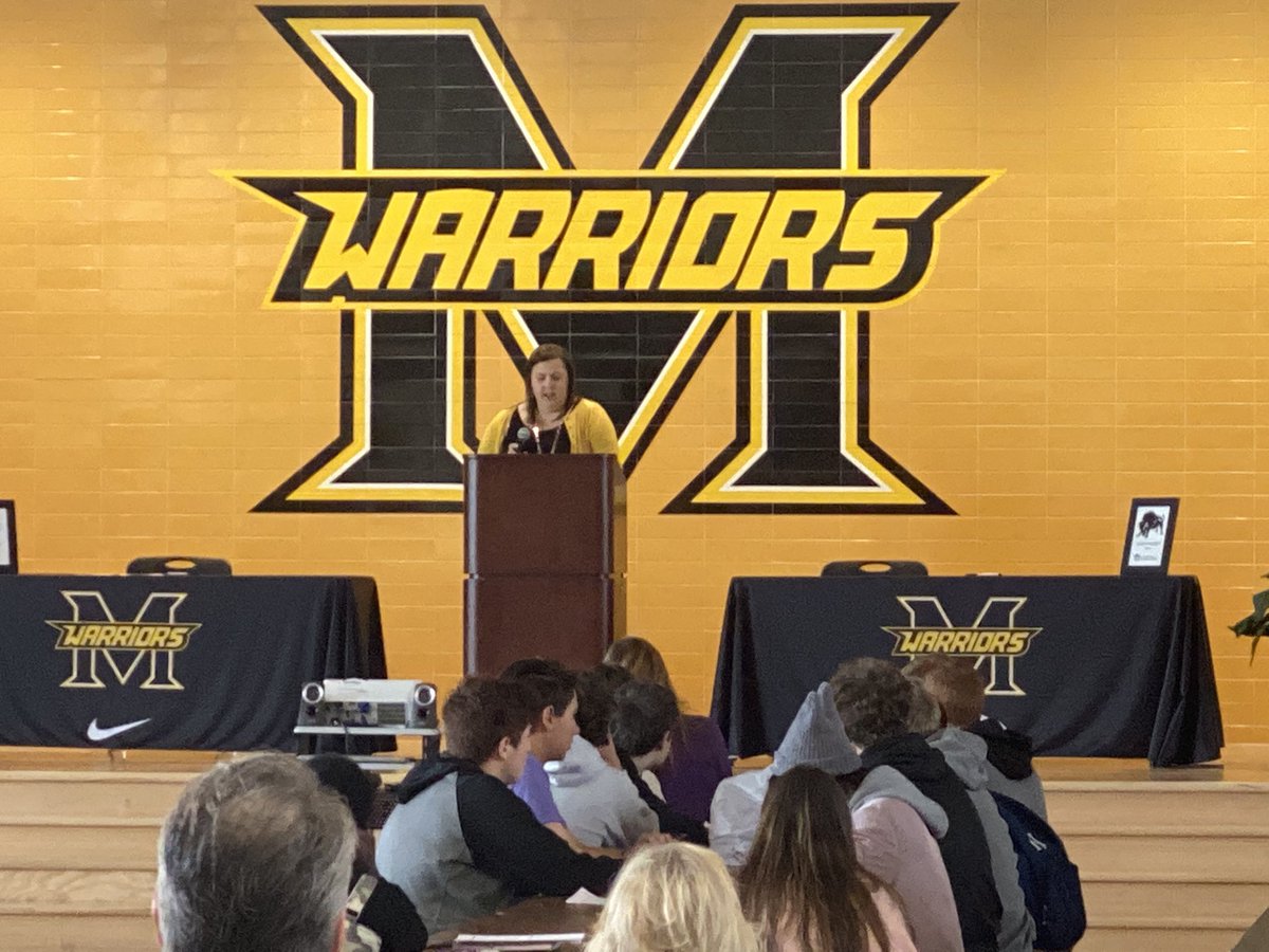 Congrats to JoJo Perry &amp; Drew Durst! #NationalSigningDay #ThisIsUs #WarriorPride