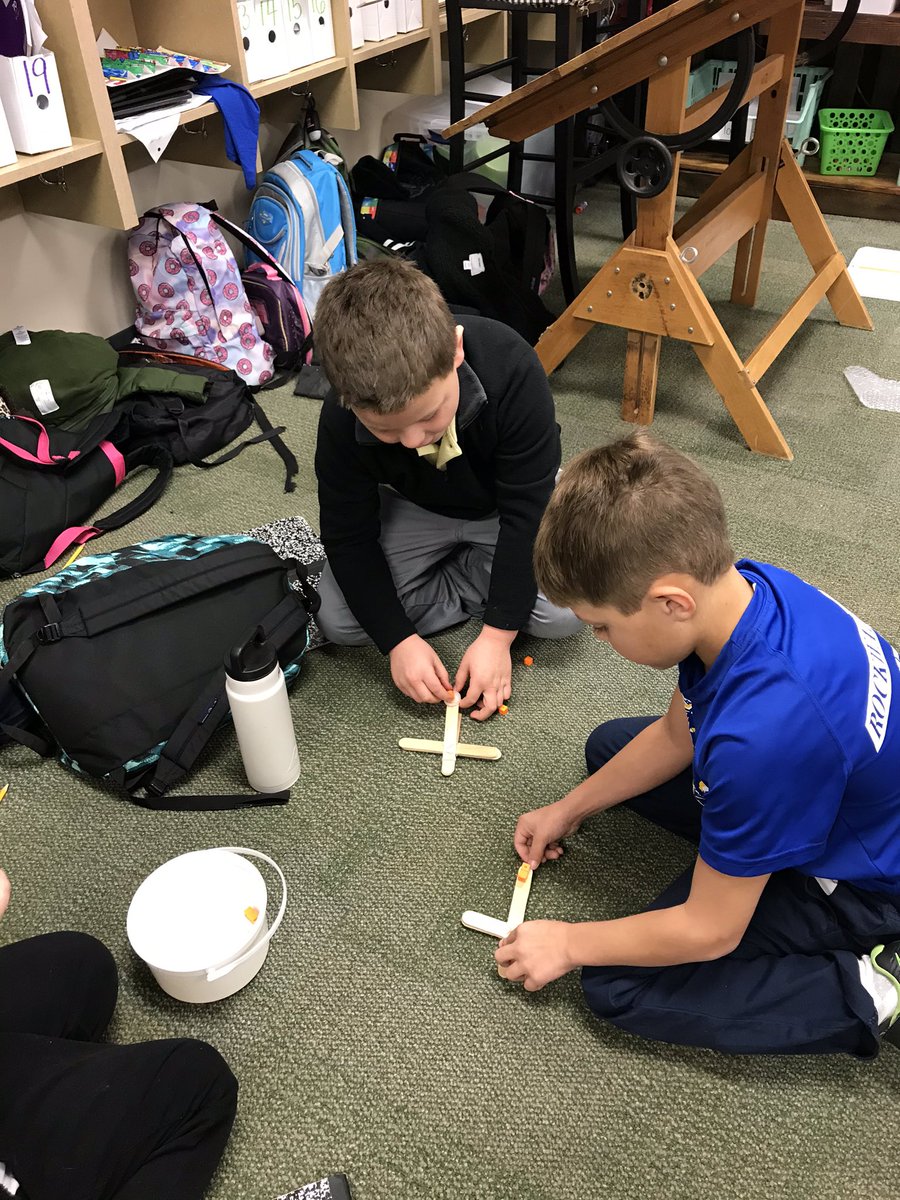 CroyCourt's tweet photo. Wrapping up force and motion with interactive, student-centered stations! @NES_Braves @communityisd https://t.co/7RrxHvESz7