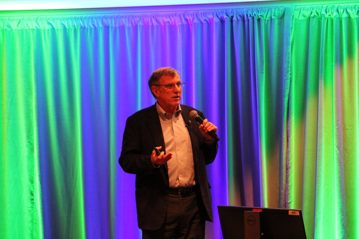 Hearing from Dr.  @AstroDaveMD who hails from  #YXE. Has travelled to space twice, received the Order of Canada in 2013, among other accolades. Today he's speaking about transparency, trust and collaboration.  #CCFI2019