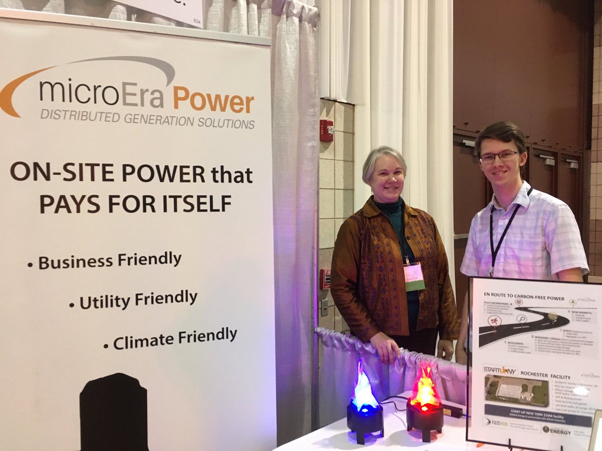 ⁦<a href="/MicroeraPower/">MicroEra Power</a>⁩ is at #GrowNY - stop by to say hello and discuss the value on-site Combined Cooling, Heat, &amp; Power bring to Agriculture, Food &amp; Beverage Mnfctrg!  #CHP #femalefounder #Hemp #CEA #startup #sustainabilitymatters #Power #InvestNYC