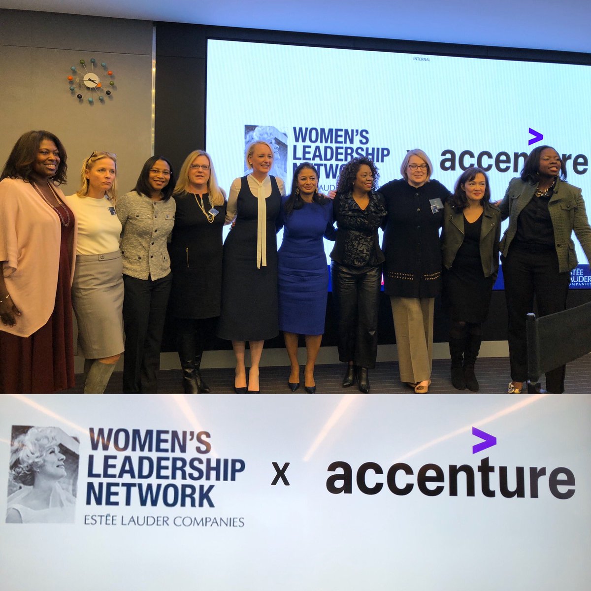 Tamara Fields (@tamaradfields) on Twitter photo “Estée Lauder x Accenture”, the multiplication says it all. Women voices multiplied, women collaboration multiplied, women network multiplied, two companies making a difference on #gettingtoequal. @AccentureCmty <a href="/EsteeLauder/">Estée Lauder</a> <a href="/JulieSweet/">Julie Sweet</a> <a href="/mgadsdenwilliam/">M Gadsden-Williams</a> “Estée Lauder x Accenture”, the multiplication says it all. Women voices multiplied, women collaboration multiplied, women network multiplied, two companies making a difference on #gettingtoequal. @AccentureCmty <a href="/EsteeLauder/">Estée Lauder</a> <a href="/JulieSweet/">Julie Sweet</a> <a href="/mgadsdenwilliam/">M Gadsden-Williams</a>