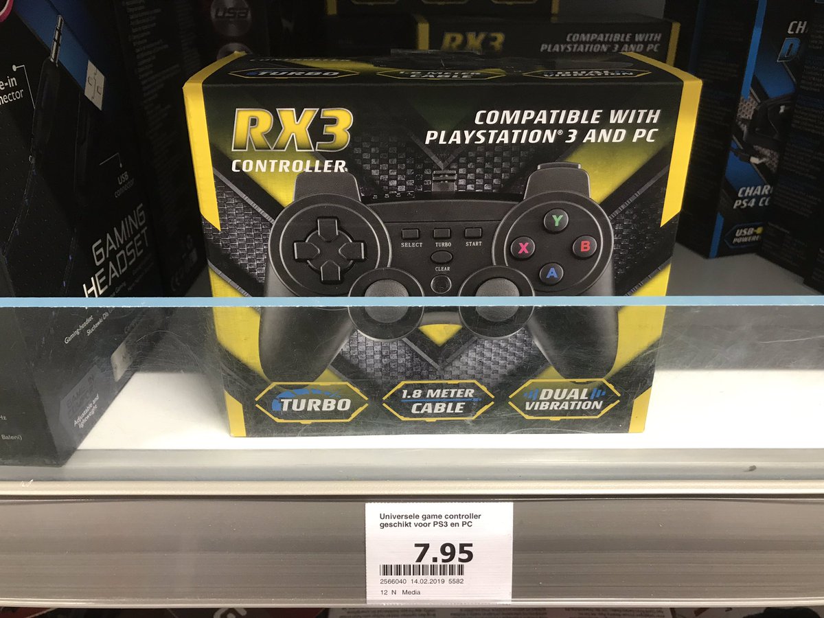 GermanGarageGam's tweet image. My new #ps3controller from the #Action ! Review coming up on the Dennis Fleaman youtube channel