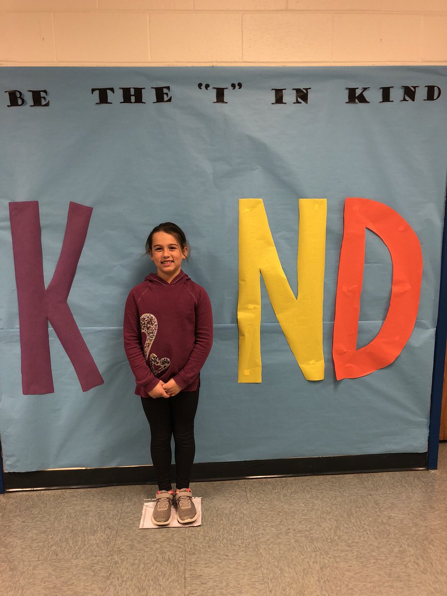 Love my kindhearted girl! #ACESPowerUp #WorldKindnessDay2019