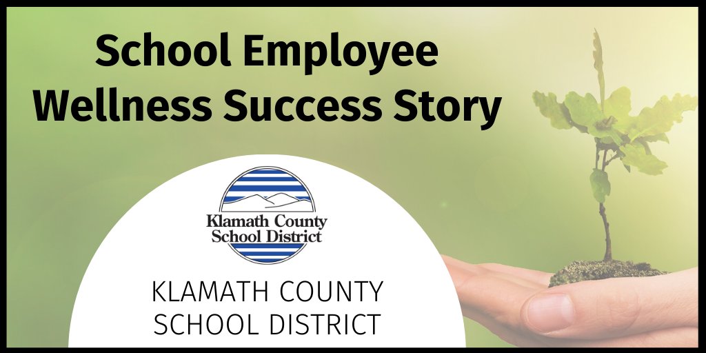 Learn how @KlamathCountySD used a #SchoolEmployeeWellness Grant to address chronic stress and support school employee #health and #wellbeing: ow.ly/1SRO50x4VKU #employeewellness #resilience #cultureofwellbeing