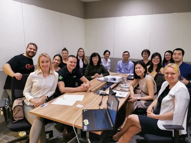 Icory meeting today at KK Women's and Children's Hospital #carejourney #gamification #connectedhealth