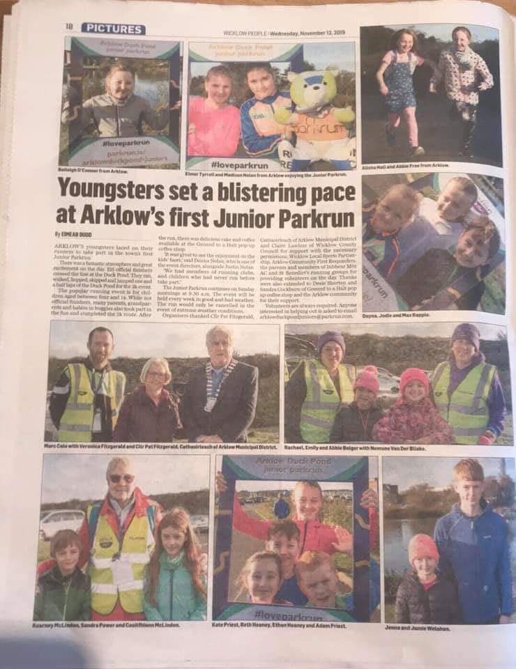WonkyBearJr's tweet photo. Famousness! @WicklowPeople #whereswonky #loveparkrun #lovejuniorparkrun https://t.co/t6FvX0T6pP