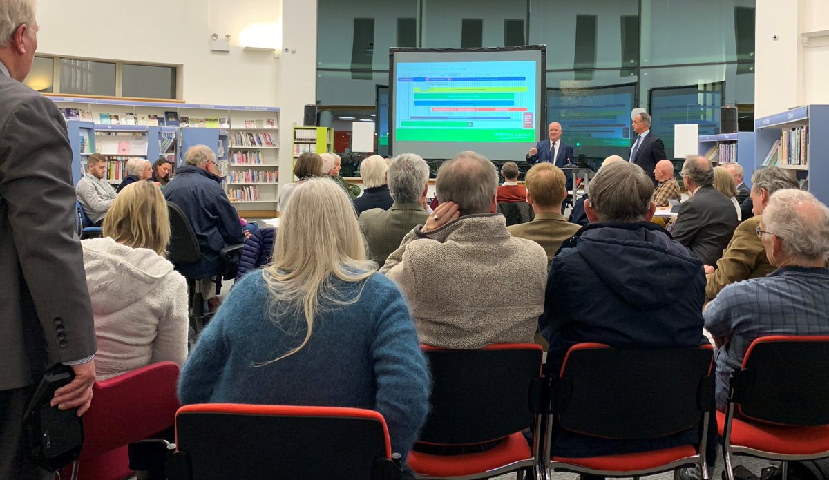 Last night I attended  #Calne Area Board to hear about Wiltshire Council plans for thousands of new homes on the (mostly) eastern side of Chippenham. These will be developed with the infrastructure first, followed by the housing. If you're in the dark about this, you're not alone.