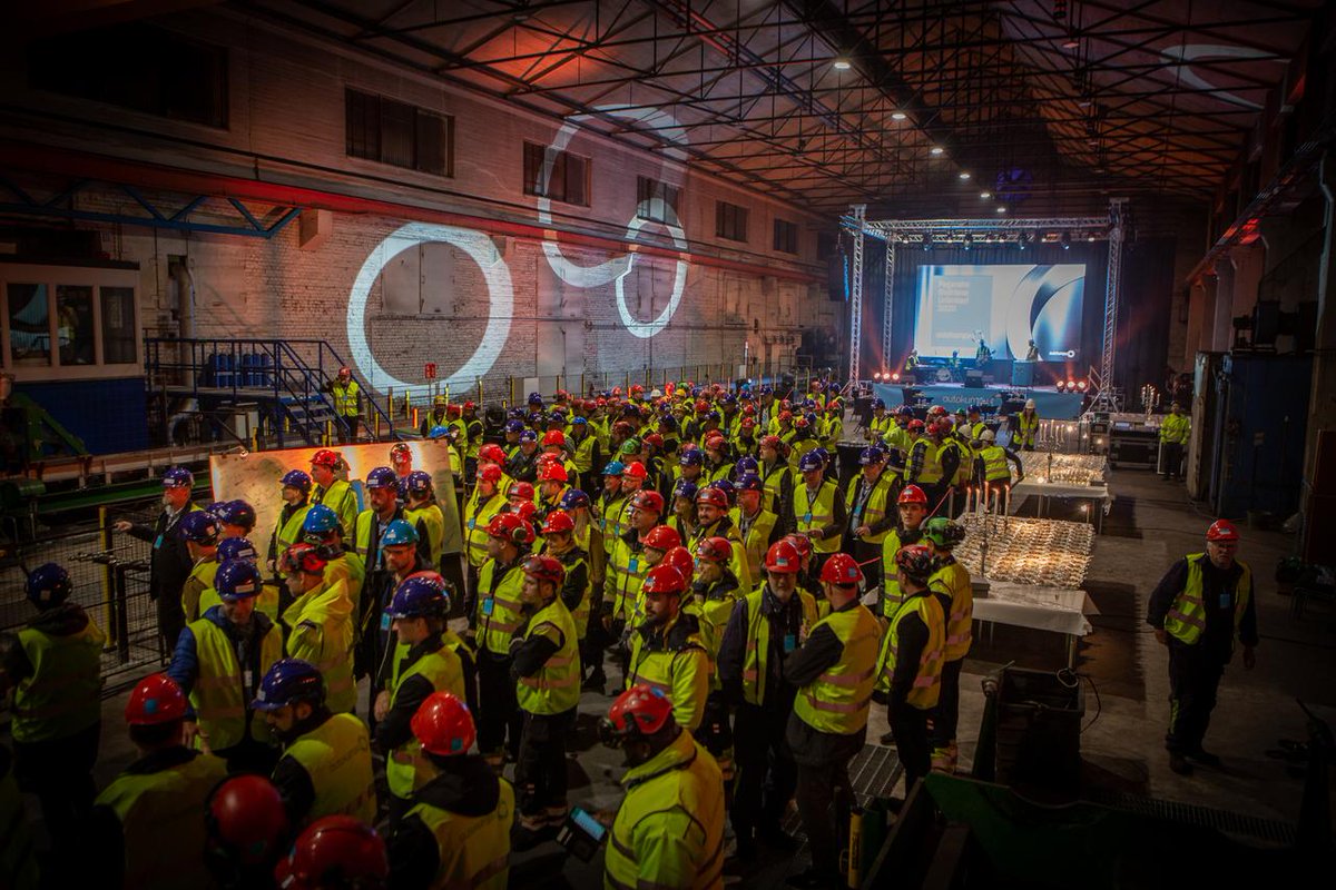 Outokumpu A Twitter We Had A Fantastic Inauguration Event Last Week At Outokumpu Fagersta Stainless To Celebrate The Modernized Rolling Mill Thank You To All Participants Employees And Visitors Who Made This