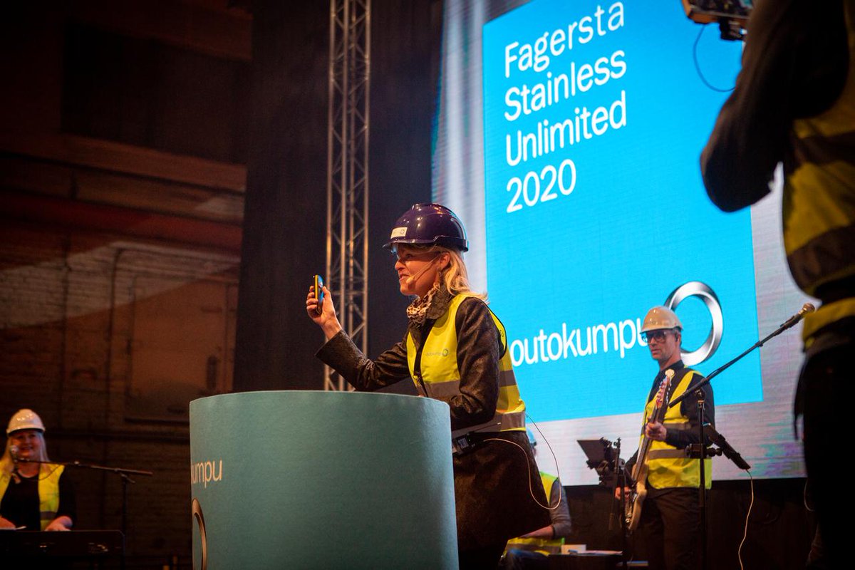 Outokumpu A Twitter We Had A Fantastic Inauguration Event Last Week At Outokumpu Fagersta Stainless To Celebrate The Modernized Rolling Mill Thank You To All Participants Employees And Visitors Who Made This