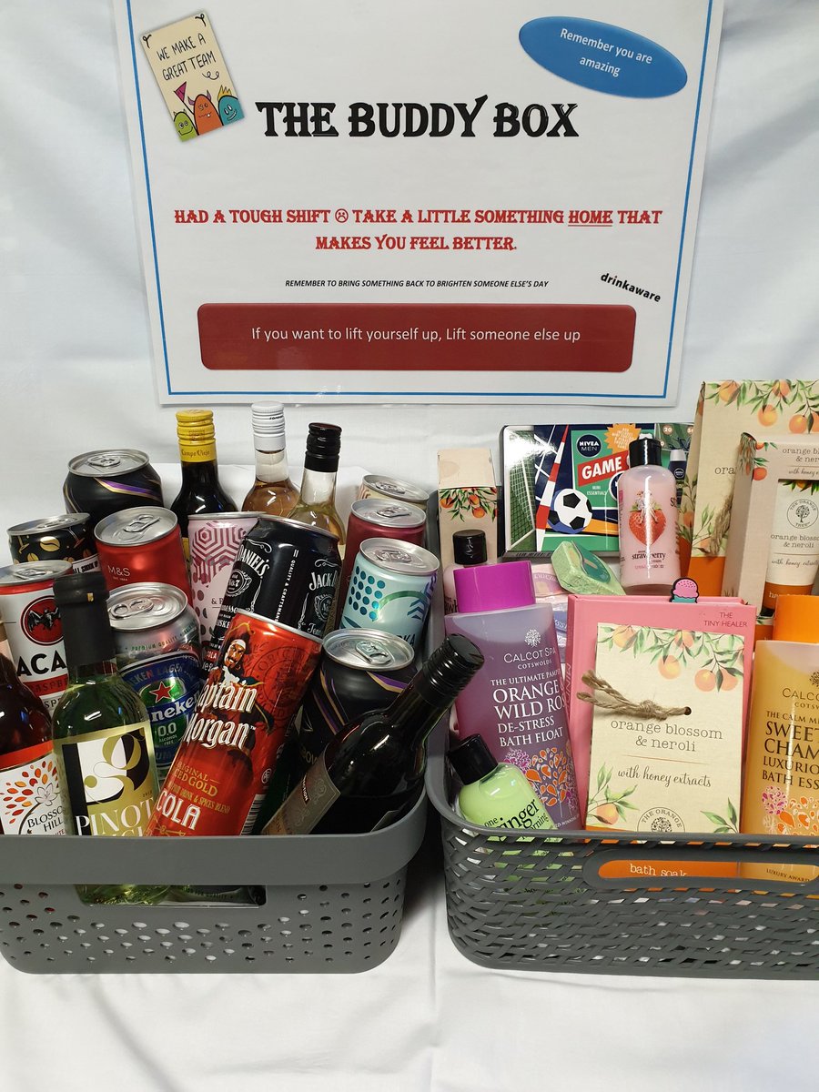 Cardiology Ward 1 &amp; 2's new initiative to promote staff appreciation and wellbeing ❤

#TheBuddyBox #SupportingEachOther #LiftingEachOtherUp