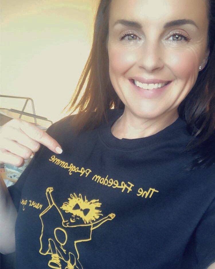 Rachel_SUTDA's tweet image. Wearing my @FreedomProgramm t-shirt today, and it had a mention on  @thismorning Pat. #freedomprogramme saves lives