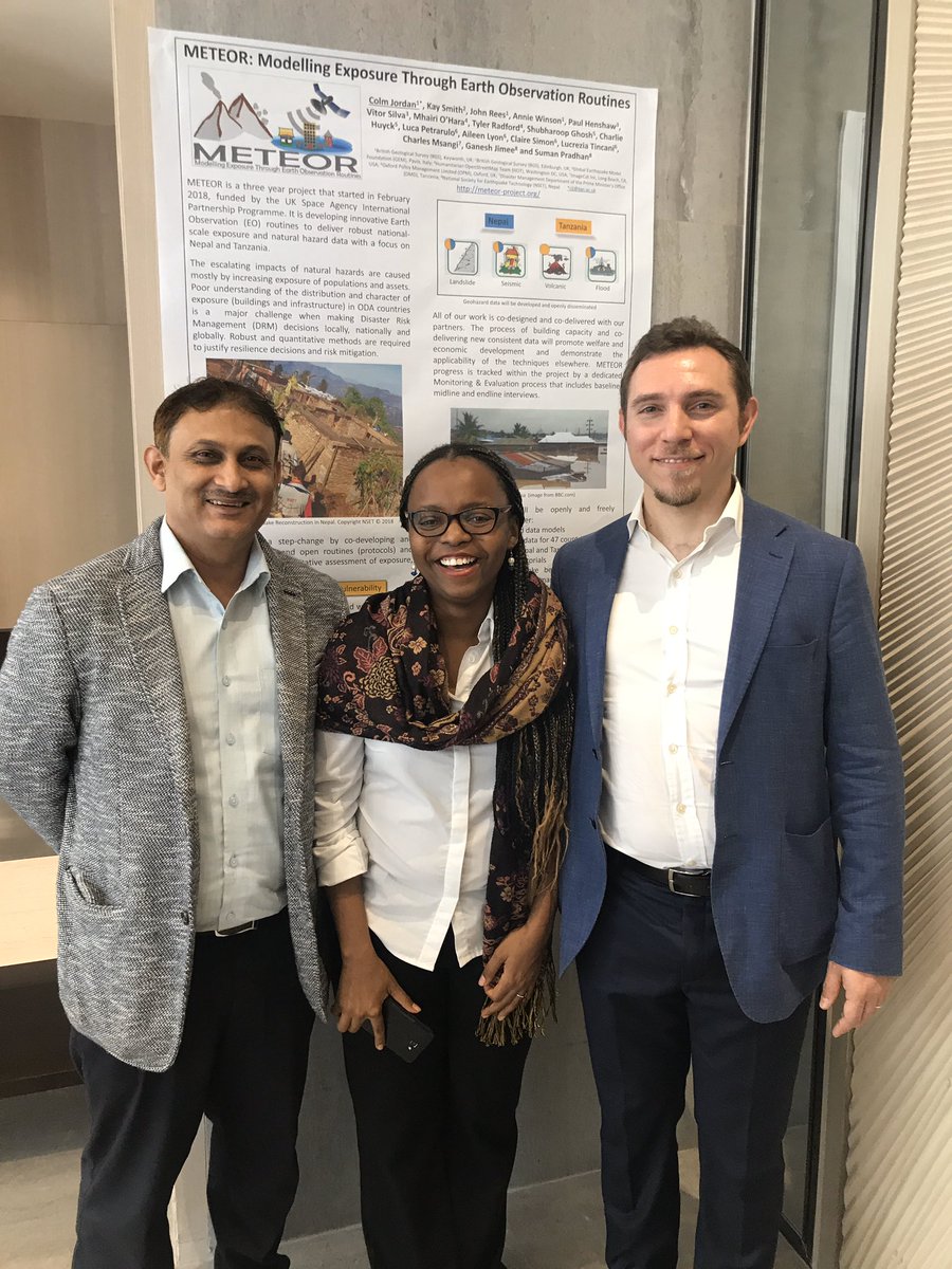 The monitoring and evaluation for the  #METEORproject on behalf of the  @spacegovuk and  @cariboudigital is being conducted by  @OPMglobal. Bimal Regmi (Nepal), Shamim Zakaria (Tanzania) and Luca Petrarulo have been conducting our midline review.