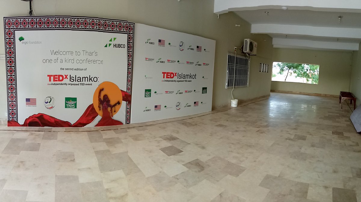 SyedAma99875441's tweet photo. TEDx has just landed at NED Thar Campus . Excited and looking forward for this event #TEDxIslamkot19 #TEDxIslamkot19 #TharBadalRahaHayPakistan #TED https://t.co/K4kDEtS9aI