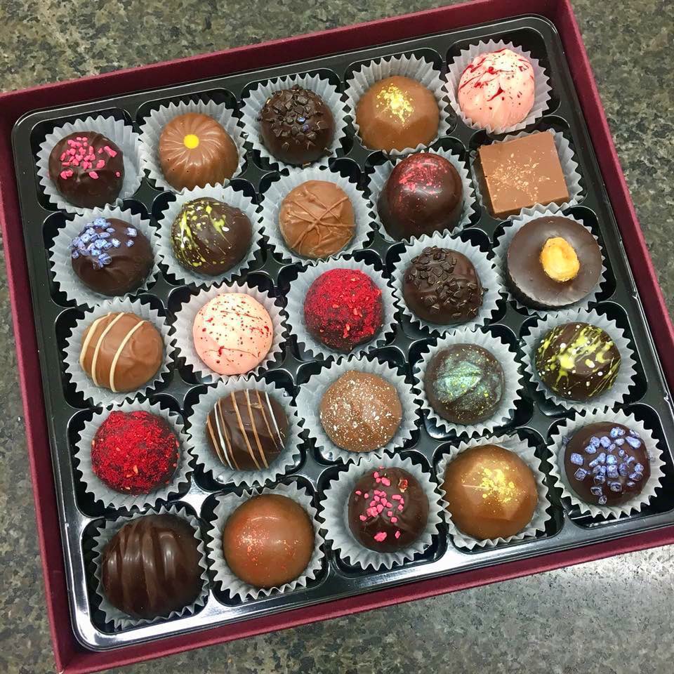 PureCocoaChocs's tweet image. If you want to get nice and organised for Christmas we are now taking pre orders for our Christmas chocolate boxes. 
Pop in and speak to a member of our team! Available for collection in December.  #Christmas #chocolatebox #chocolatier #handmade