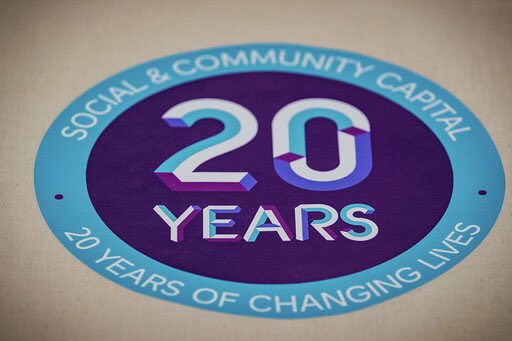 SocComCap's tweet photo. Delighted that we are here at #Locality19 the team are here @Megan_SCC @JohnM_SCC @TracyT_SCC to talk about how to fund your orgs through #grantbridging &amp; #loans.Happy
 to share stories of customers &amp; communities we have supported over the past 20 years #SCC20th #HappyAnniversary https://t.co/ekc0xe1AOf