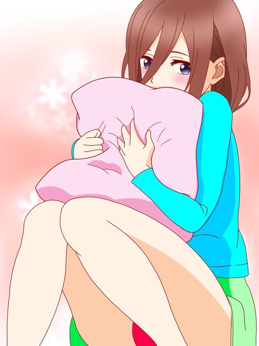 つよしさんがTwitterに投稿した中野三玖(五等分の花嫁)のイラスト。