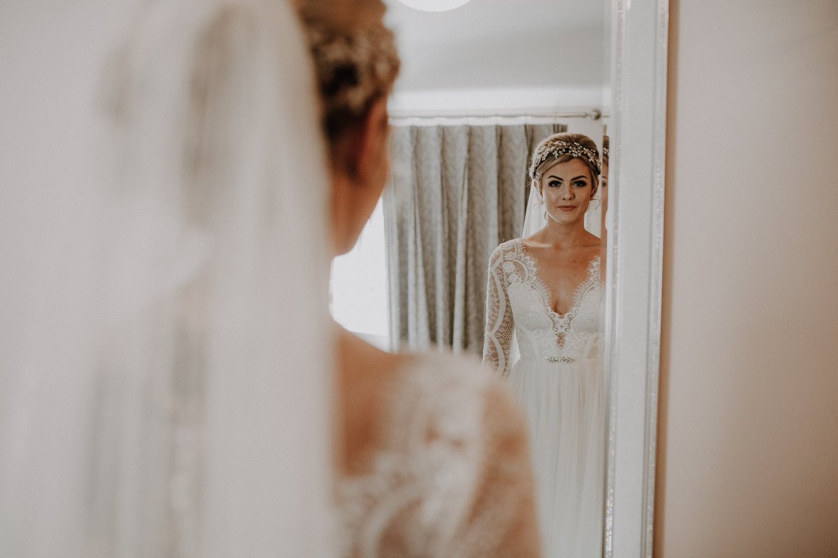 SlatersCInn's tweet image. A stunning bride from earlier this year ready to say I Do