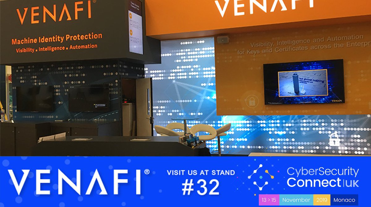 Venafi's tweet image. Attending #CSConnect 2019? 

Make sure you attend:  SSH Automation- The Sleeping Dragon with Bart Leanaerts
Thursday 14 November 10:30am

cybersecurityconnectuk.com/Program/Worksh…

#M2M #PKI #CyberSecurity #infosec #encryption