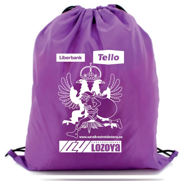 sstoledana's tweet photo. #SST-38 #ConstruccionesLozoya @Telloalimenta y @Liberbank os #presentan la #mochila que se #entregara al #recoger el #dorsal y que #podeis #utilizar el #dia de la #carrera para el #ropero https://t.co/PuzPi5FQ0a