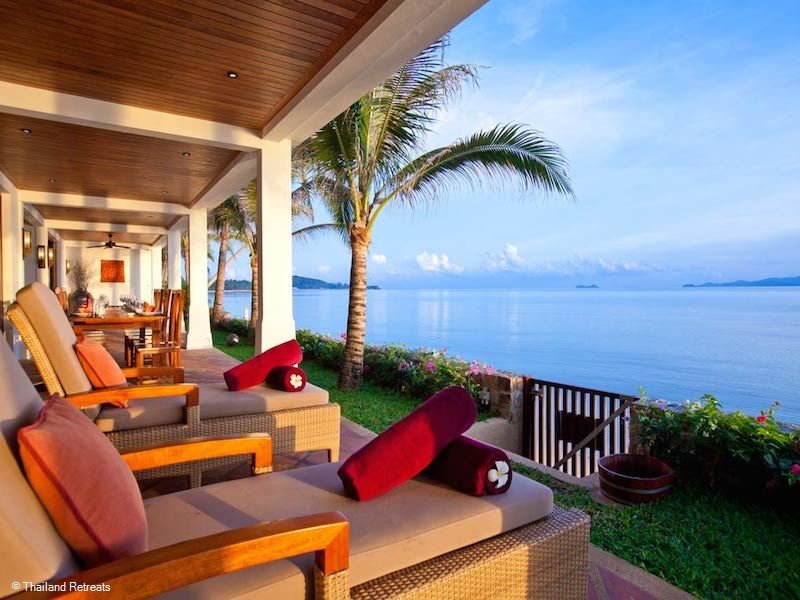 holidaysamui's tweet photo. VILLA of the WEEK: Villa Hibiscus in #Maenam | #KohSamui
If you want to end each day by sipping a glass of fine wine while watching the vibrant #sunset colours over #Maenambeach, #VillaHibiscus in #Samui is your perfect choice. 
BOOK NOW: https://t.co/g8TYDsNF8h https://t.co/CFAzKBAPRY