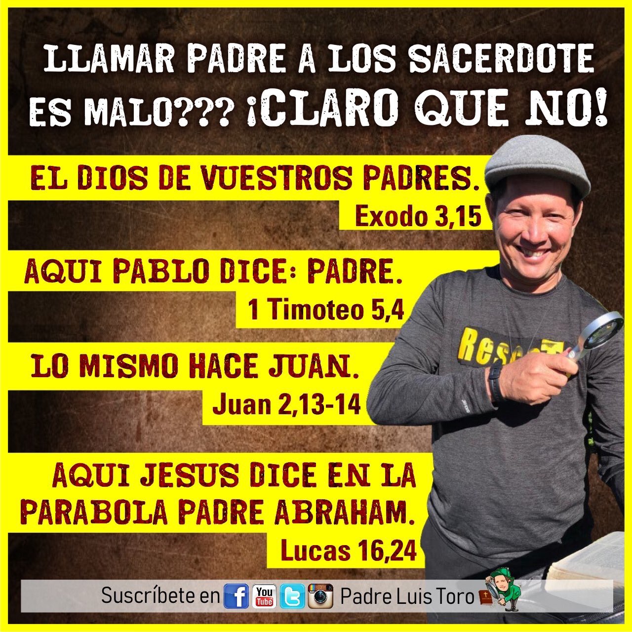 Padre Luis Toro on Twitter: 
