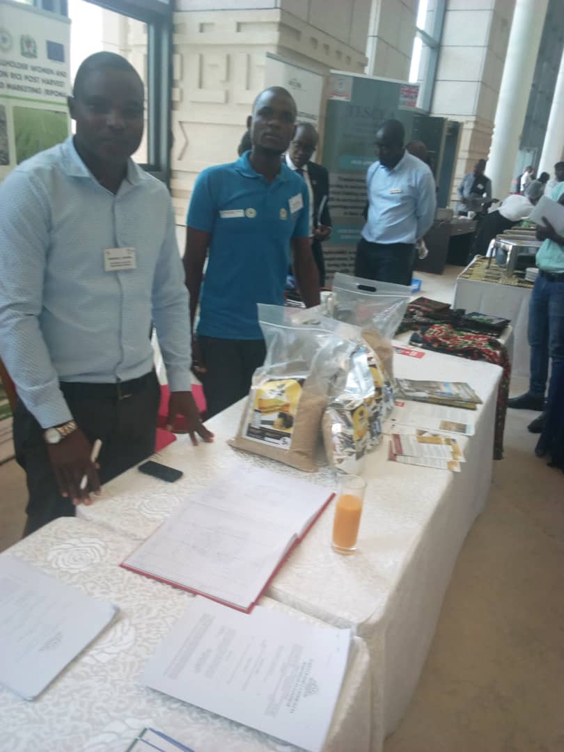 Nyakitonto Youth for Development Tanzania participating in Youth Partnership Forum under TYC at Mwl Nyerere International Conference Centre at Dar es salaam. Hon Antony Mavunde Deputy Minister of State in the Prime Ministers Office visiting NYDT Exhibitions.