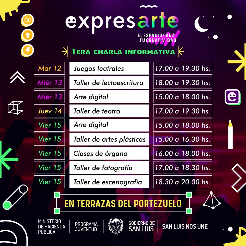 CasaReplica's tweet photo. Se abre un nuevo espacio destinado a la creatividad "ExpresArte".
Inscripciones: https://t.co/huTpQSS5Y1
¡Súmate! Queremos que formes parte de esta gran iniciativa.
#MinisteriodeHaciendaPublica
#ProgramaJuventud
#SanLuisnosUne https://t.co/KGiVEY5tJs