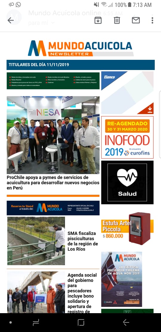 VehiceLab's tweet photo. Con GRAN participación de 11 empresas, reunidas en el NODO de exportación de servicios acuícolas, culminó la IX versión de la EXPOPESCA y ACUIPERÚ en LIMA.
VeHiCe continúa impulsando su estrategia de internacionalización de servicios. https://t.co/WrAnnNarkD