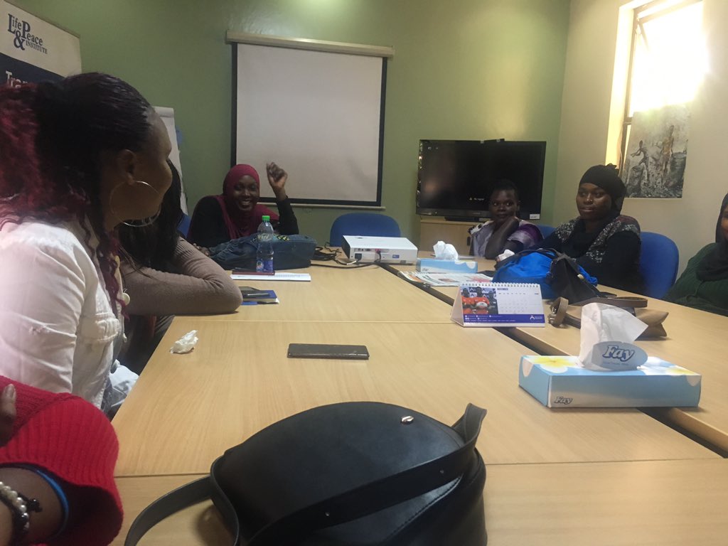 WilpfKenya's tweet photo. Women in Peacebuilding session. Young people are the future and we love working together #UNSCR1325  happy to have @aatambo @vickyaridi and our amazing guest peacebuilder @JNakabiito from @WilpfG https://t.co/qjh53xvSDA