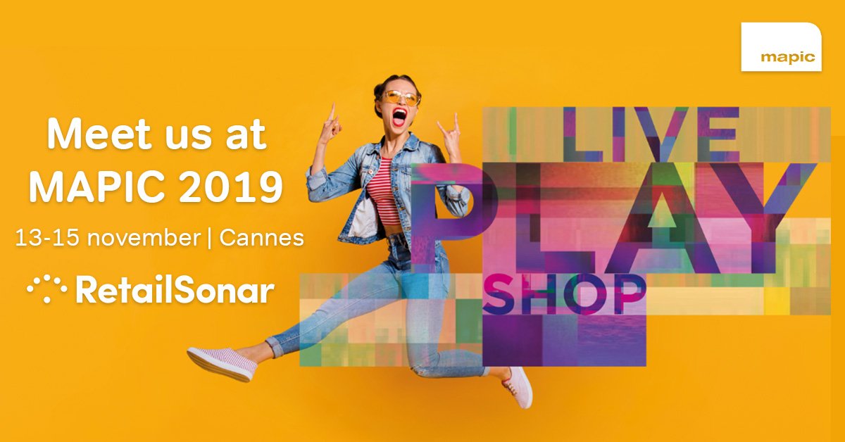 RetailSonar (@retailsonar) on Twitter photo Attending <a href="/MAPICWorld/">MAPICWorld</a> in Cannes? So are we! Get in touch to hear more about our A.I.-powered next level location intelligence!
☎️ +329 277 77 63
📧info@retailsonar.com
#MAPIC2019 #MAPIC #locationintelligence Attending <a href="/MAPICWorld/">MAPICWorld</a> in Cannes? So are we! Get in touch to hear more about our A.I.-powered next level location intelligence!
☎️ +329 277 77 63
📧info@retailsonar.com
#MAPIC2019 #MAPIC #locationintelligence